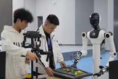 【学习教育强国】校园风采丨以技筑梦，智创未来！看湖南都市职业学院机器人学院实训现场直击