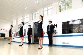 高铁乘务模拟实训车厢
